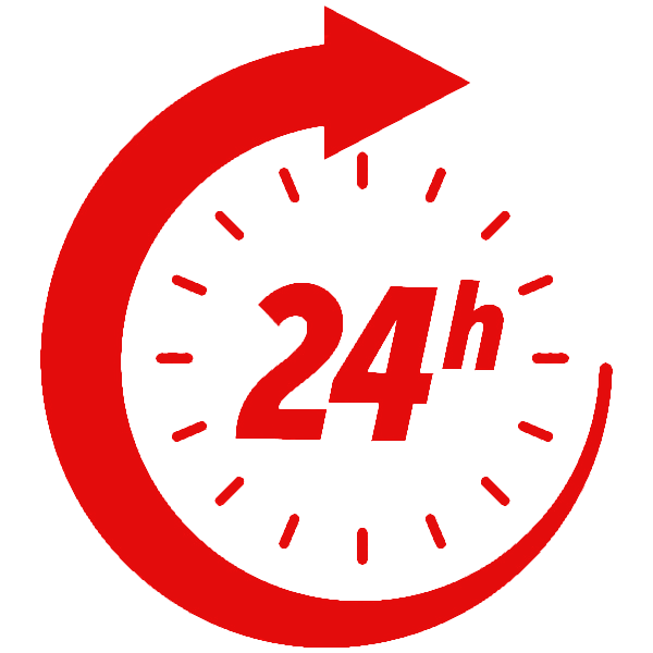 reloj 24h icono
